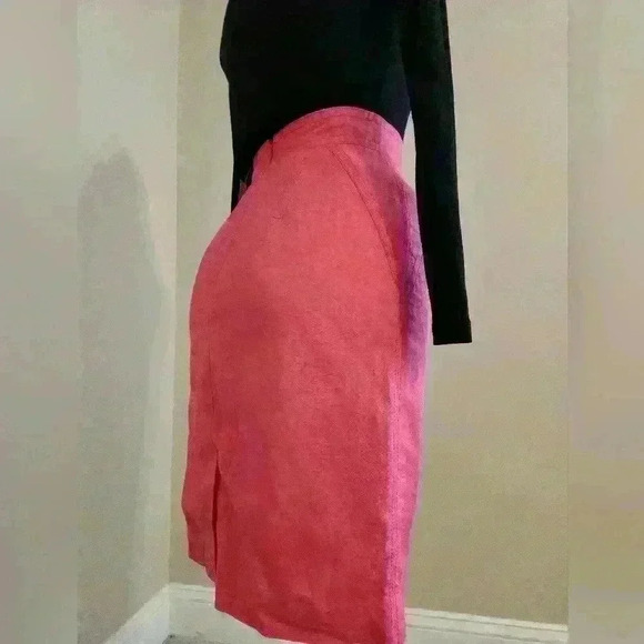 Ann Taylor pink pencil skirt - Picture 4 of 6
